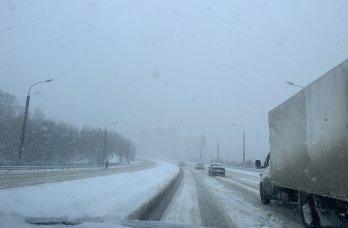 На трех участках трасс Прикамья водятся ограничения движения из-за обильных снегопадов